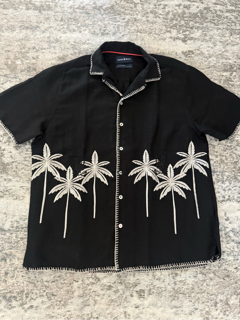 Psycho bunny men’s button down lrg